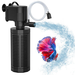 OQTTNEO aquarium internal filter with 360 bio sponge for crystal water and thorough filtration