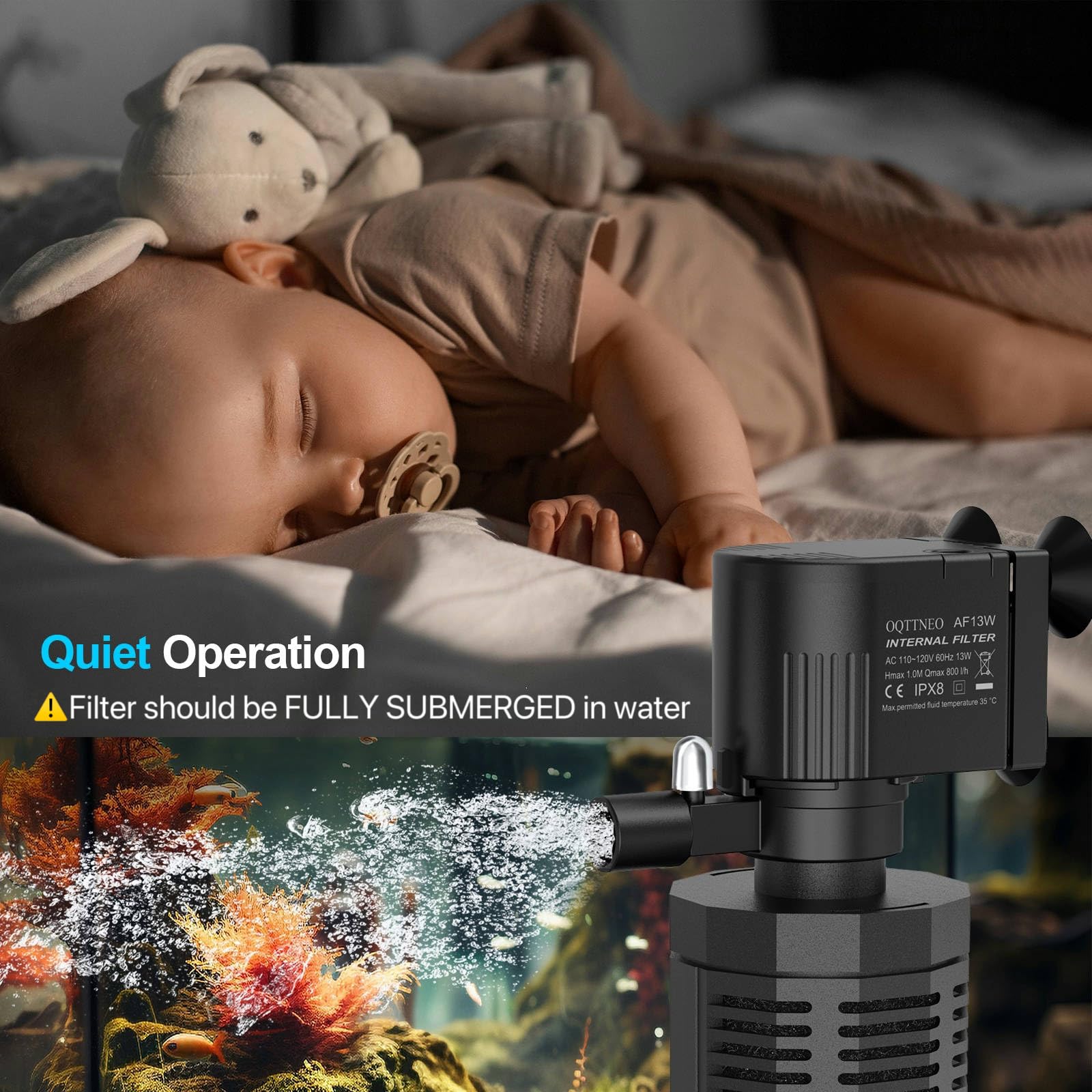 OQTTNEO compact design frees swimming space while delivering efficient filtration