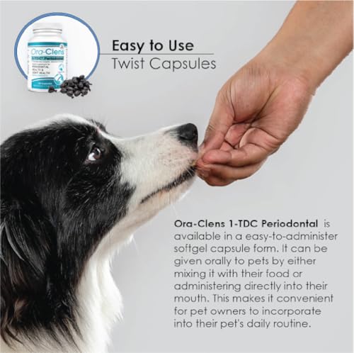 Ora-Clens 1-TDC shown for dogs and cats to illustrate versatility.