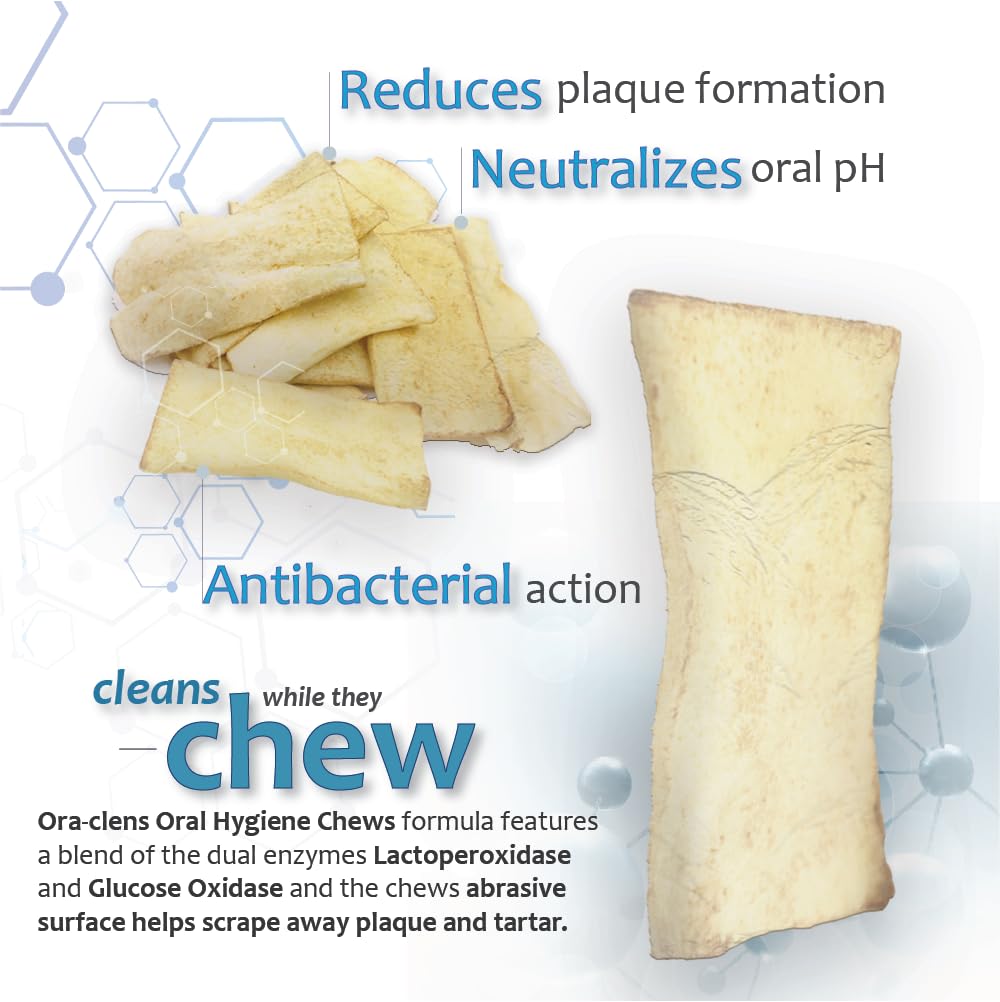 NASC quality seal on Ora-Clens packaging for safety.