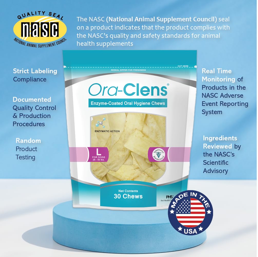 Front view of Ora-Clens packaging showing brand name.