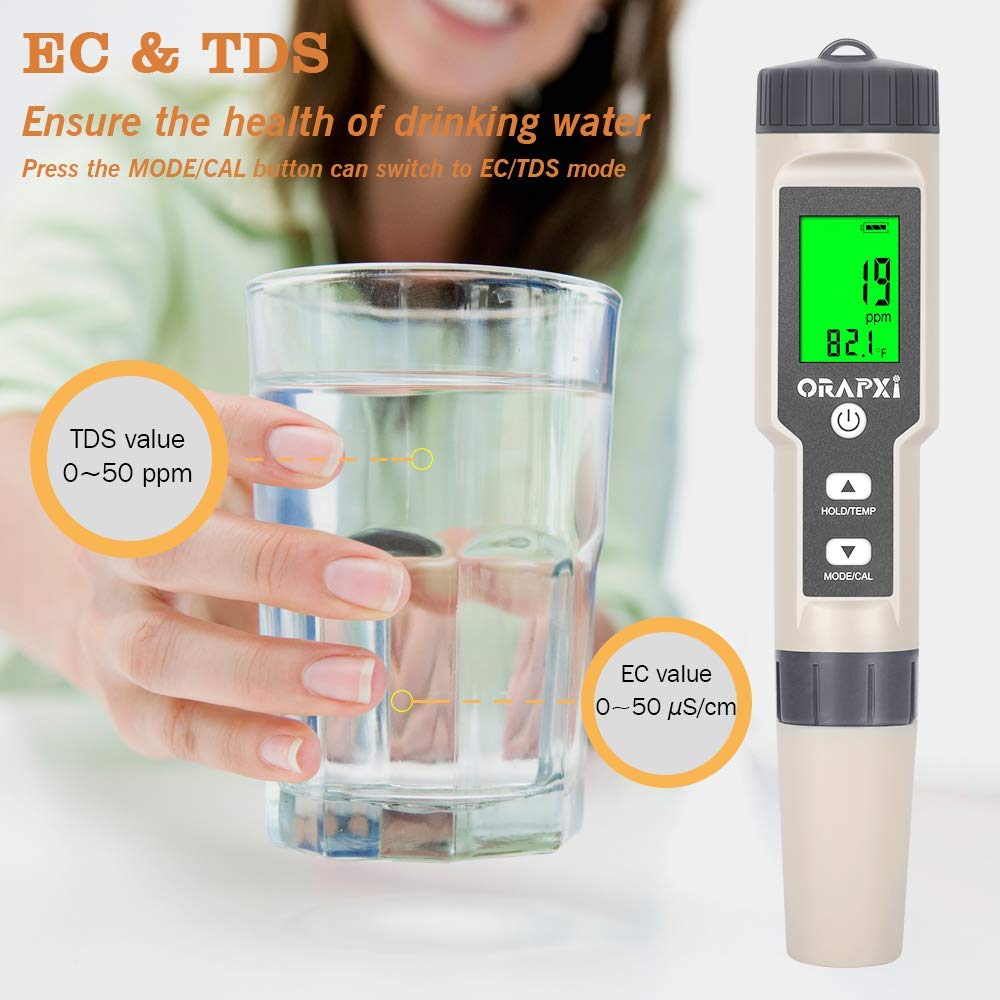 ORAPXI salinity tester used in koi pond setup for monitoring
