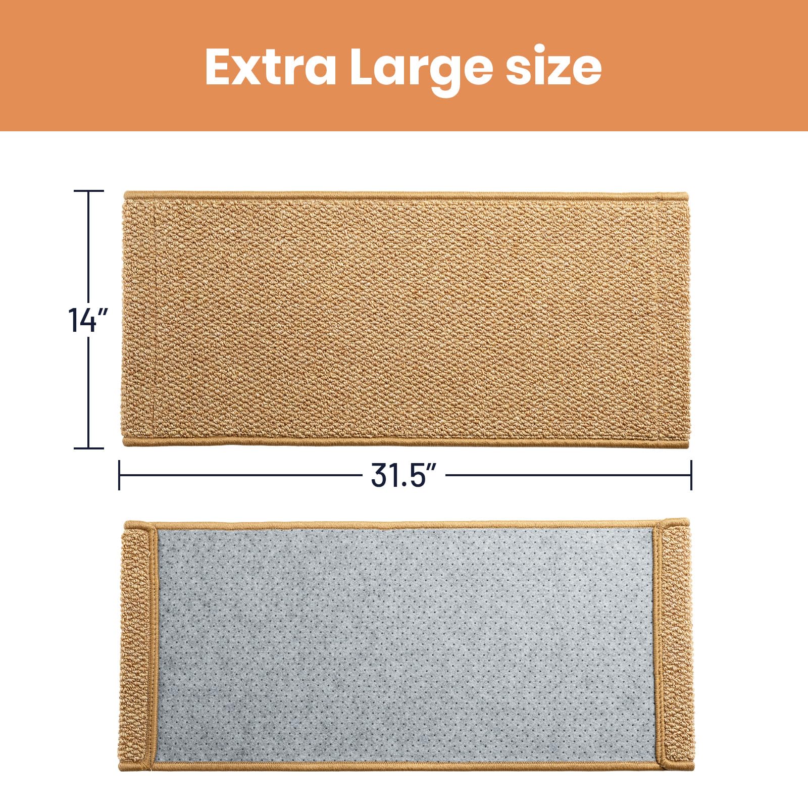 Ordora cat scratcher mat machine washable for easy cleaning and maintenance