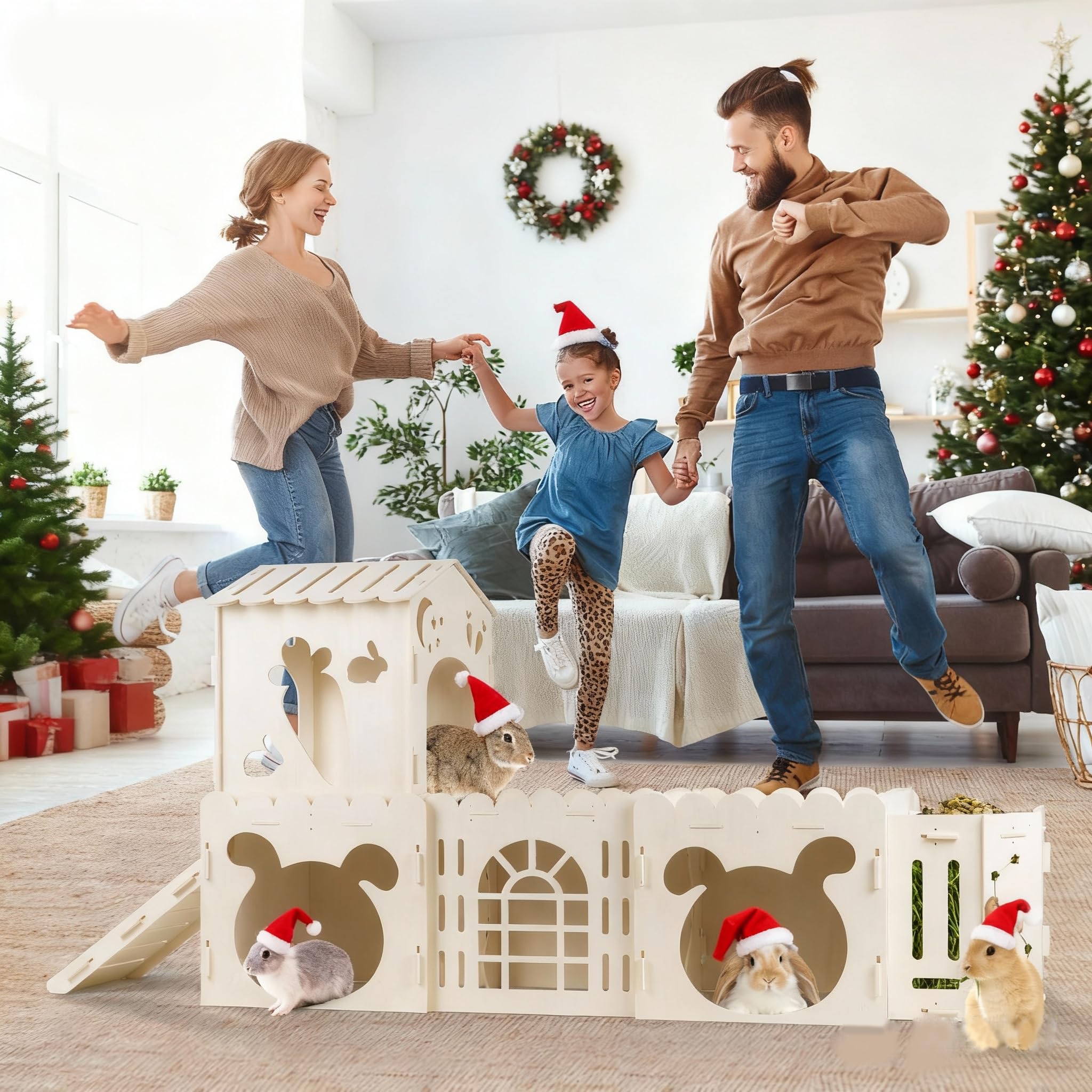 orekemo ventilated design image shows multiple windows for fresh air and comfy play.