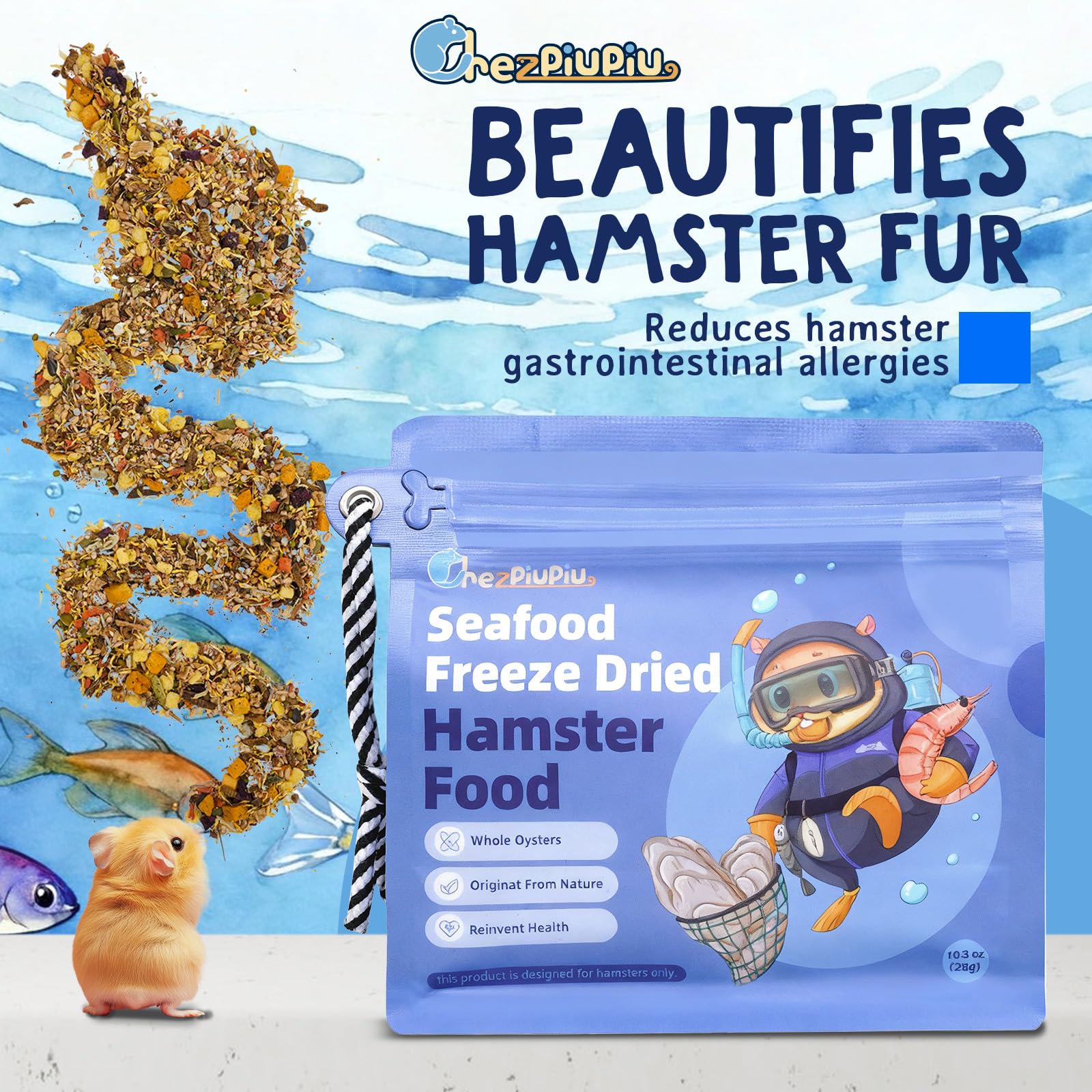ORGAINSECT travel-friendly pouch seals freshness on home, road, and outdoors.
