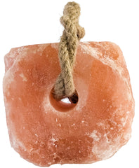 Organo Himalaya Himalayan salt block closeup natural minerals showing 84 trace minerals.