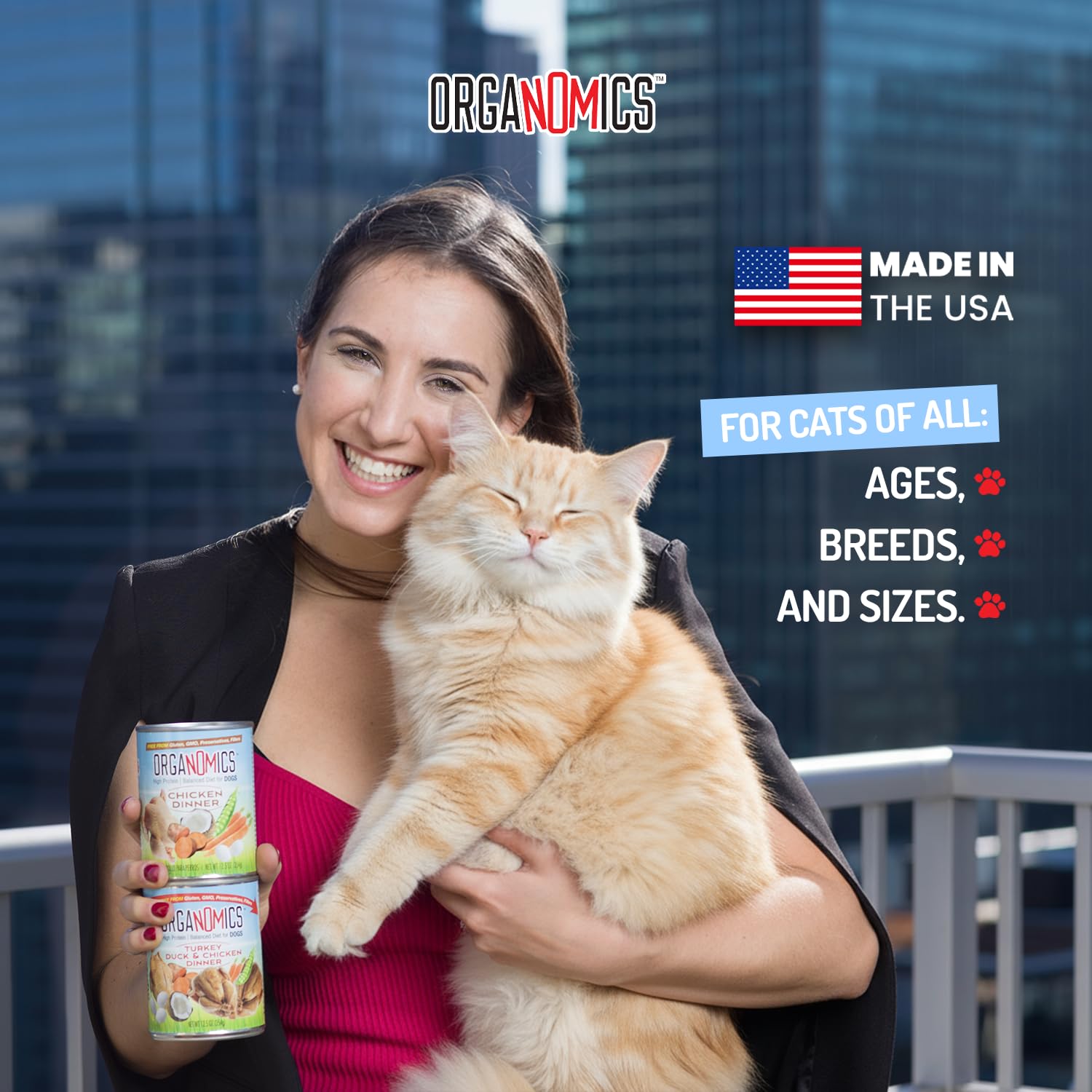 OrgaNOMics taurine-rich formula closeup signals heart and brain support