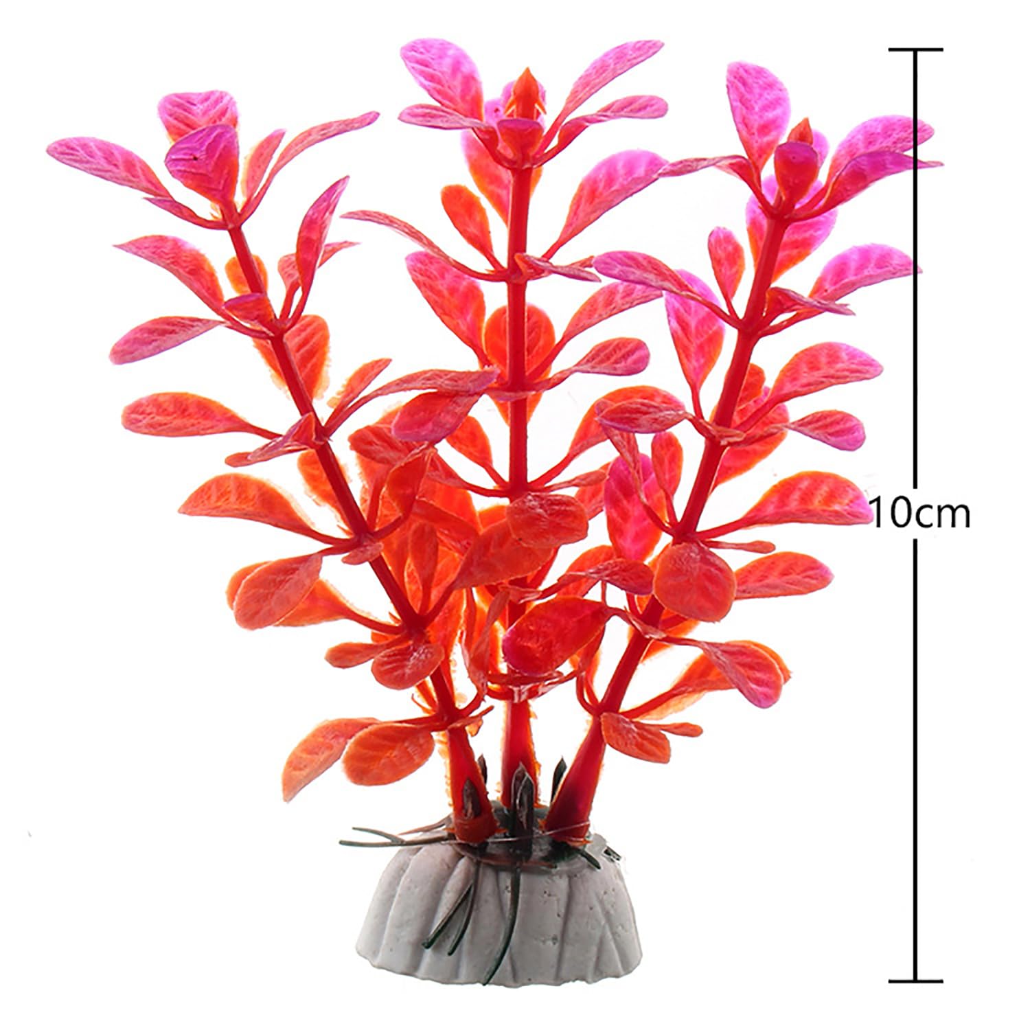 OrgMemory artificial aquarium plants stand-alone design for easy setup and maintenance-free use.