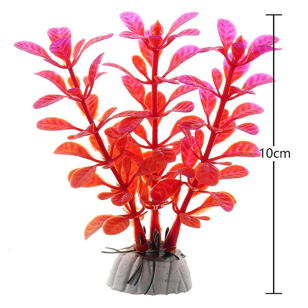 OrgMemory artificial aquarium plants stand-alone design for easy setup and maintenance-free use.