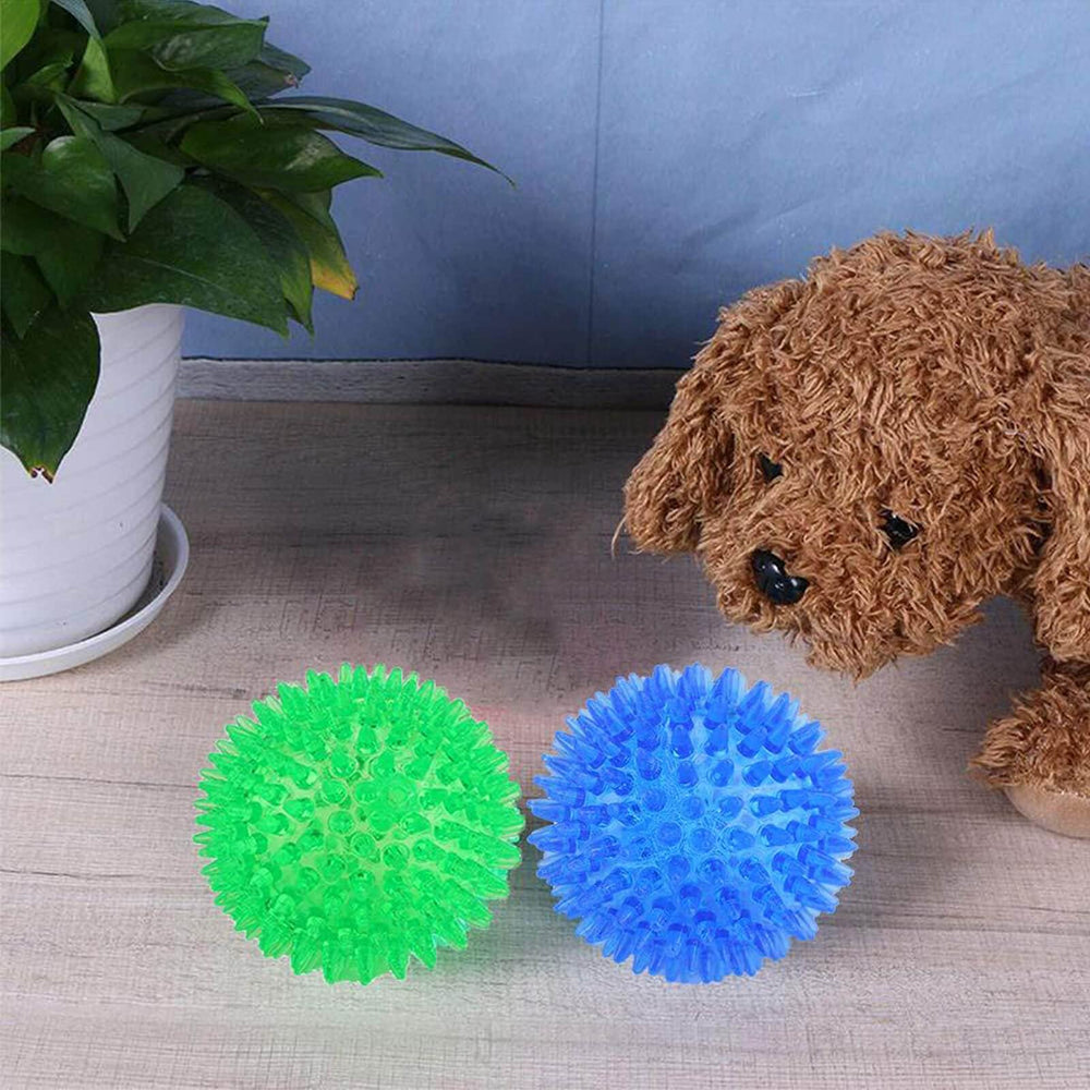 Orgrimmar 3.5-inch dog squeaky ball in a 3-pack for value and rotation