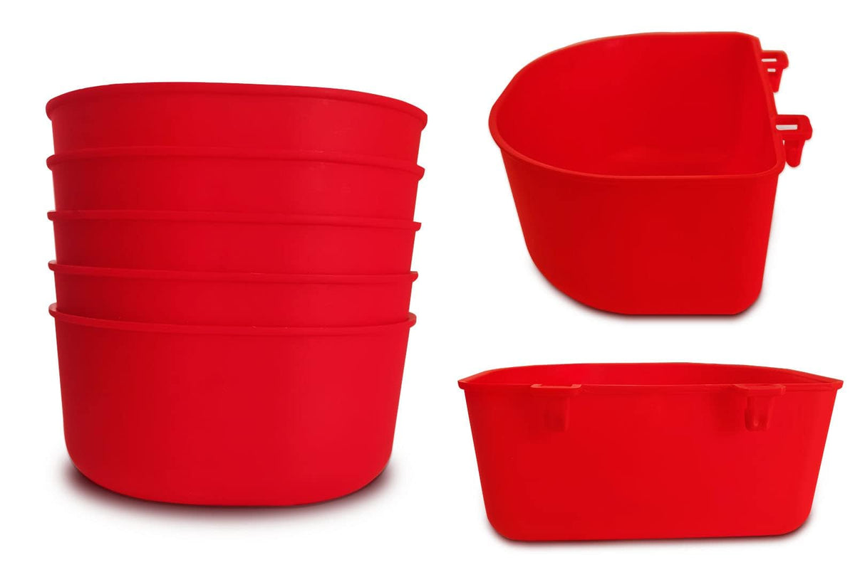 ORIBUKI cage cups seed dish for easy feeding during travel