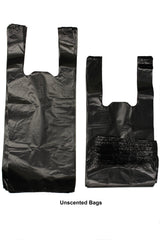 Originalpetbags easy-tie handles provide secure closures after a mess.