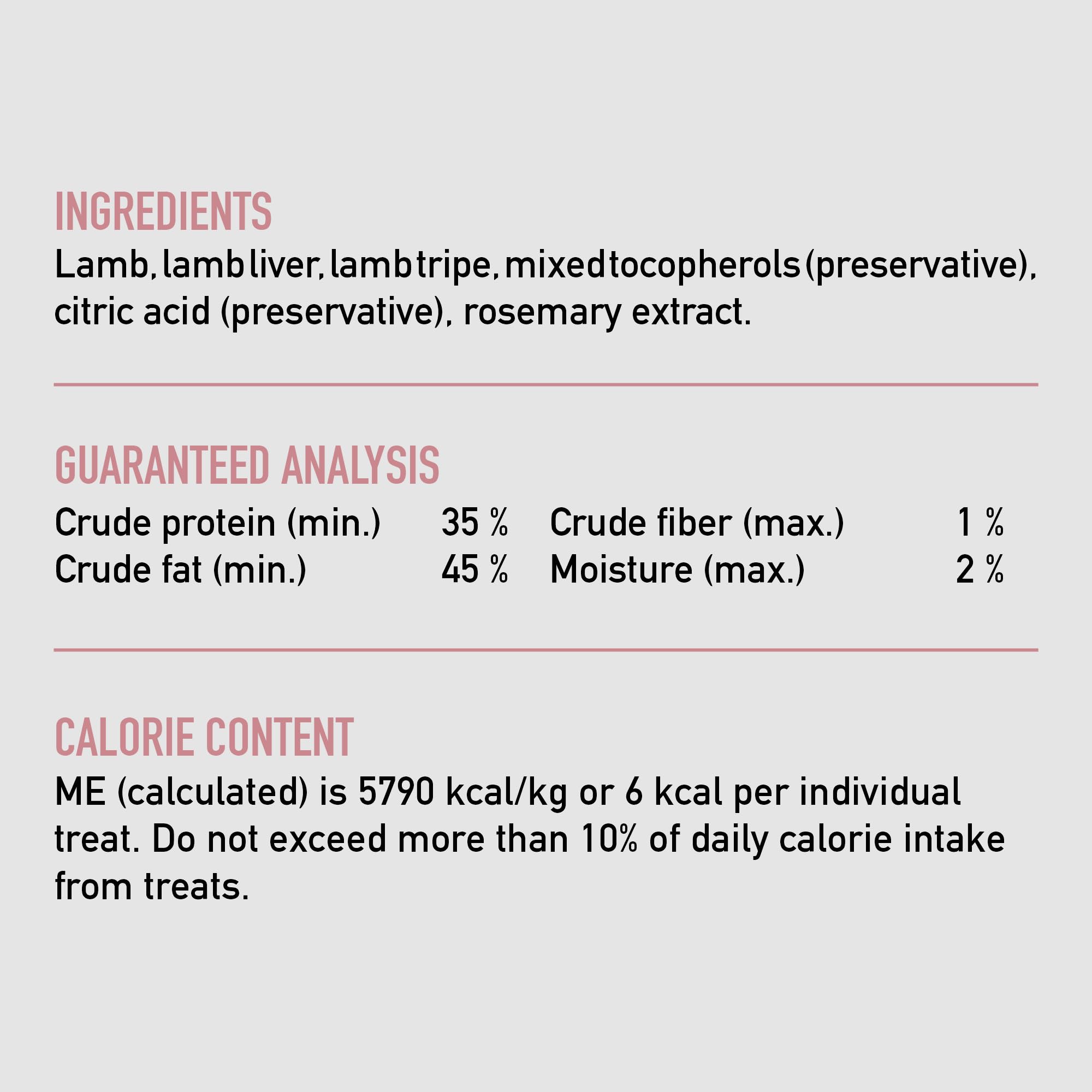 ORIJEN grass-fed lamb dog treats in packaging suitable for travel and daily rewards