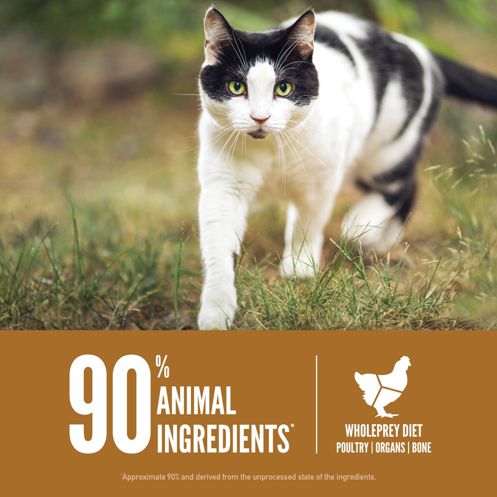 ORIJEN Original WholePrey sources illustrate balanced nutrition from diverse prey.