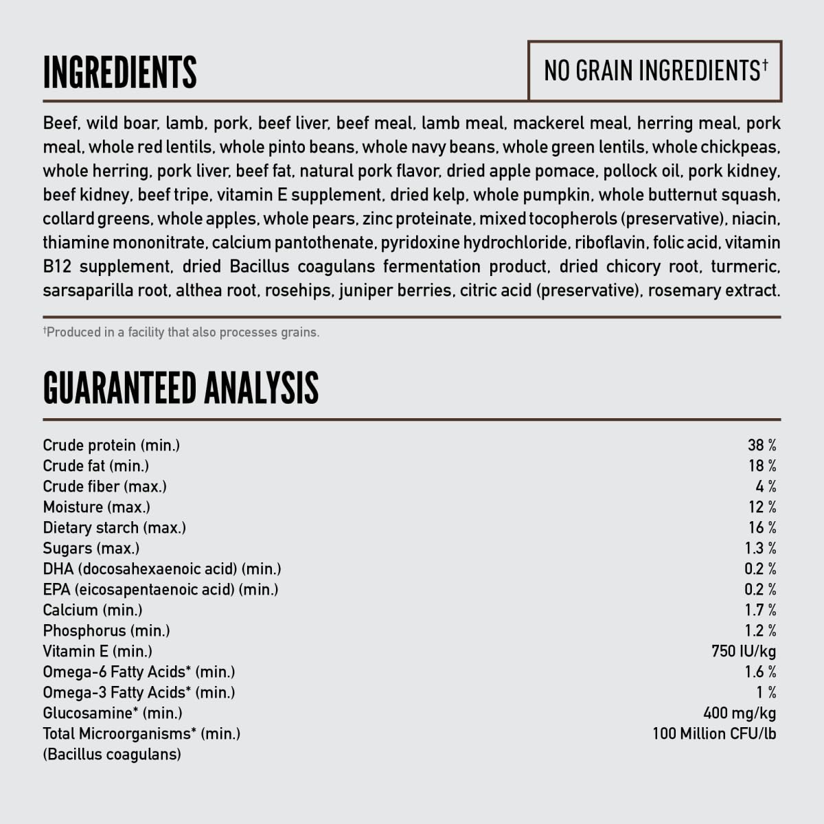 ORIJEN Regional Red grain-free formula supports protein-forward nutrition.