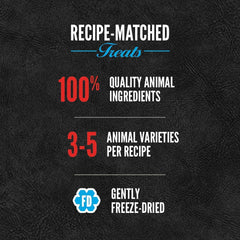 ORIJEN TUNDRA wholeprey ingredients image emphasizing natural nutrition and taste
