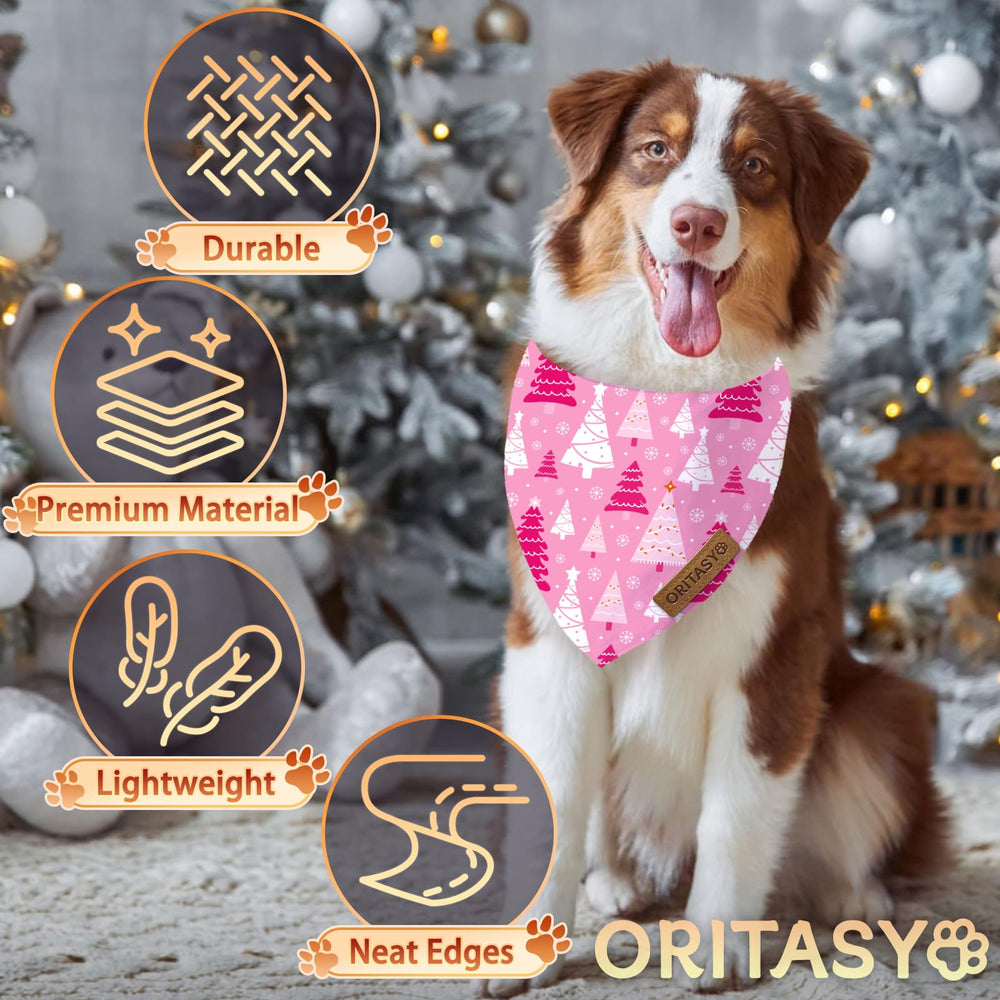 ORITASY reversible bandana showing dual designs for versatile wear.