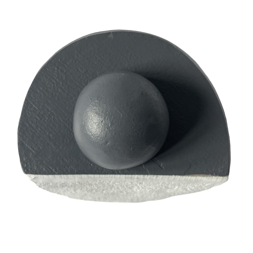 OrnaMounts easy-install magnetic handle lets you reposition without wet hands.