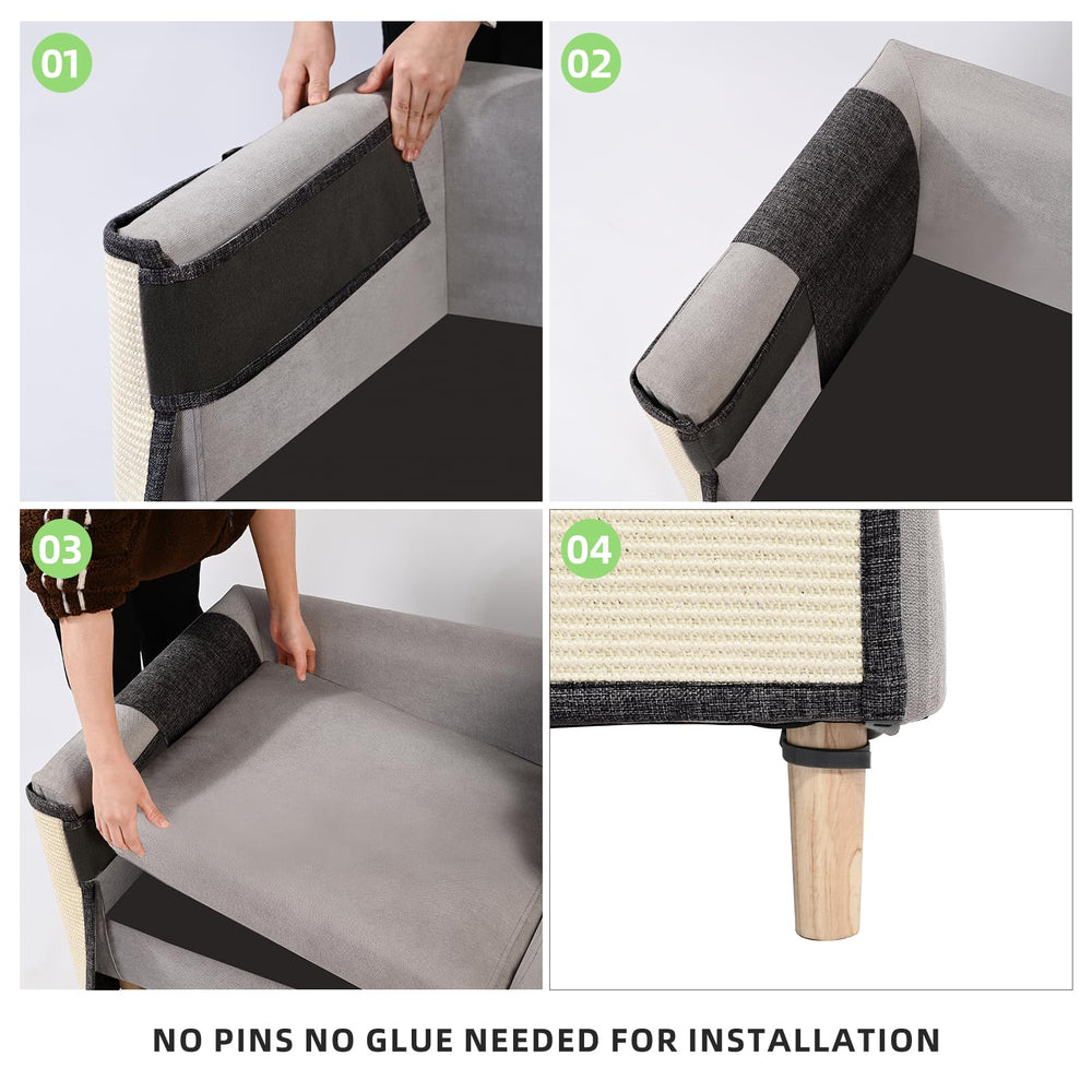 Oroonoko mat offers ample scratching space on a large 19.7 x 23.6 inch area