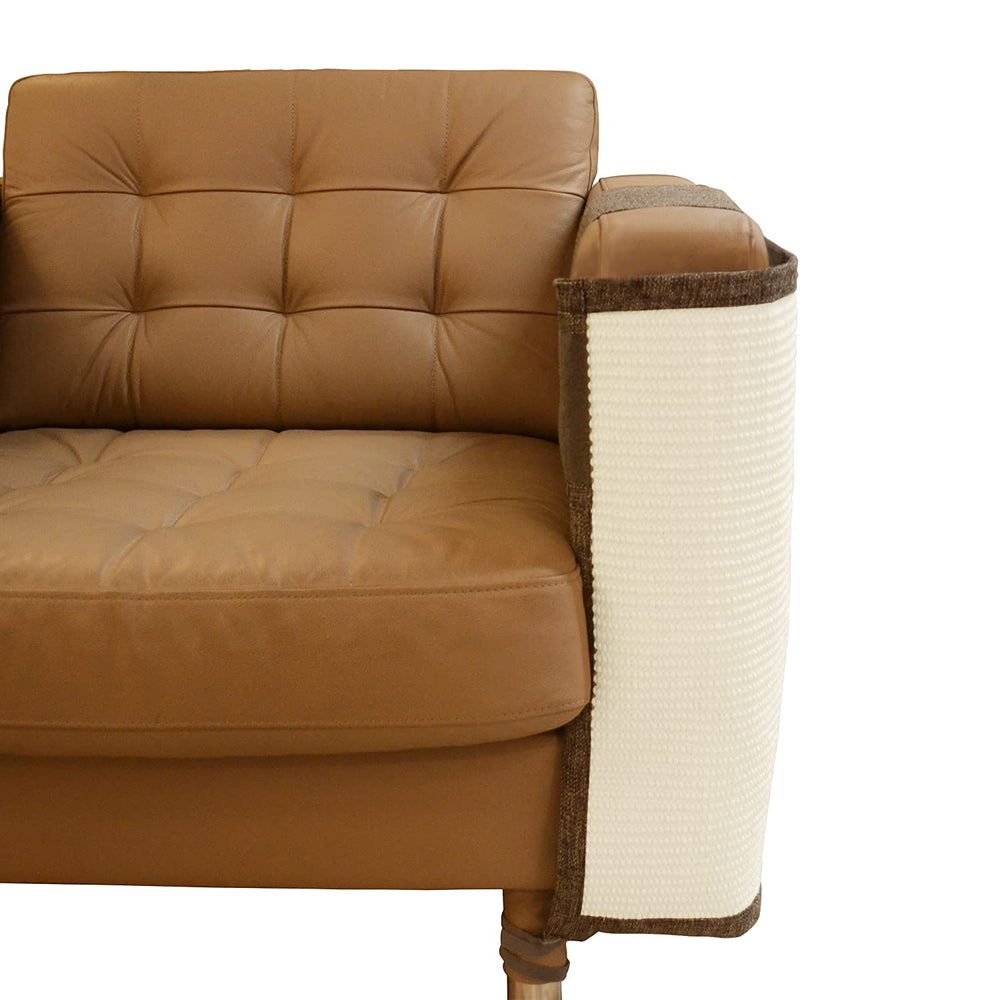 Easy-install setup on a sofa for quick protection coverage