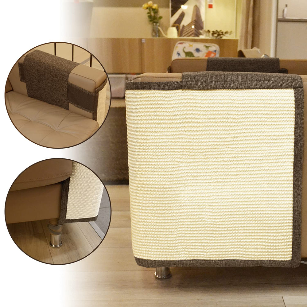 Room corner protection scene illustrating safe claw-free zones
