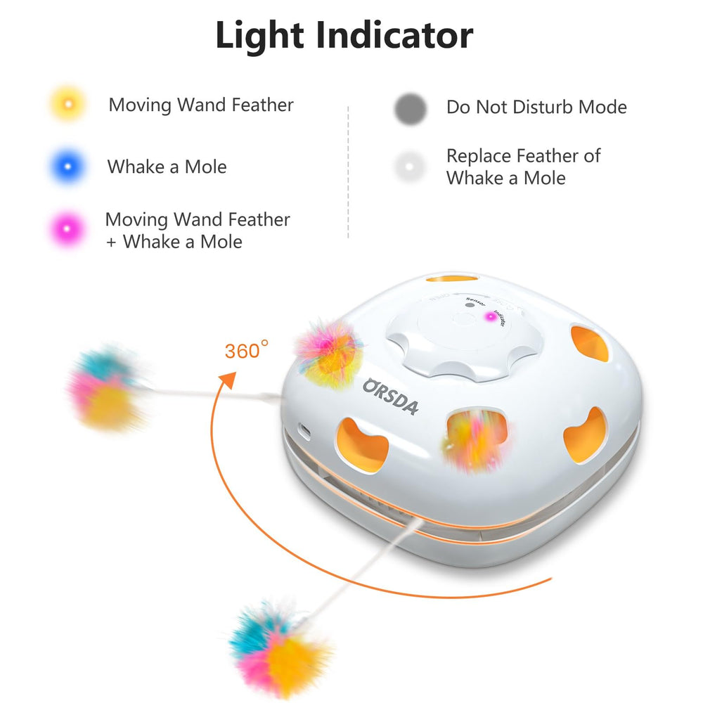 ORSDA rechargeable-battery powers longer play between charges