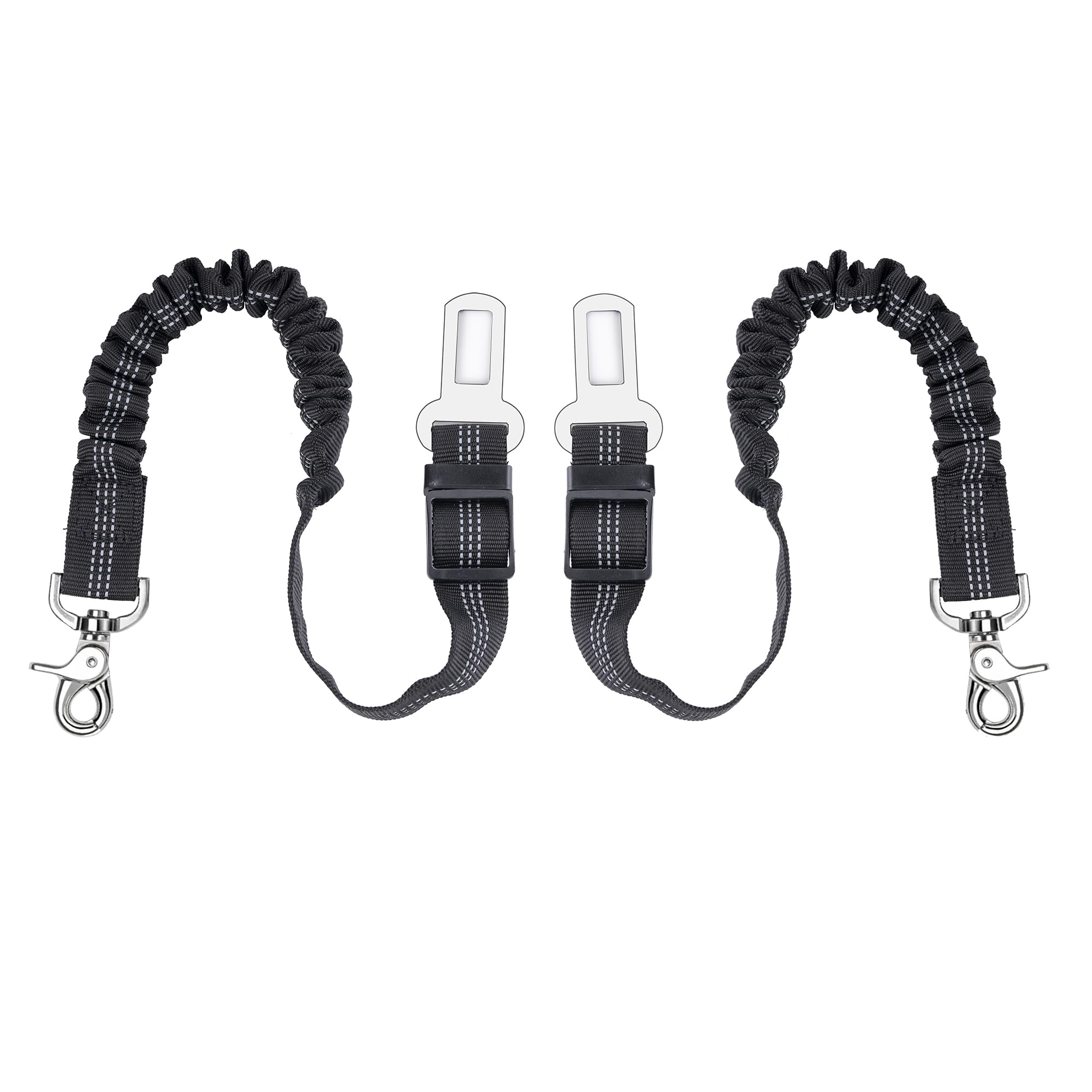Ortarco dog seat belt 2pcs pack keeps your pup secure on car rides.