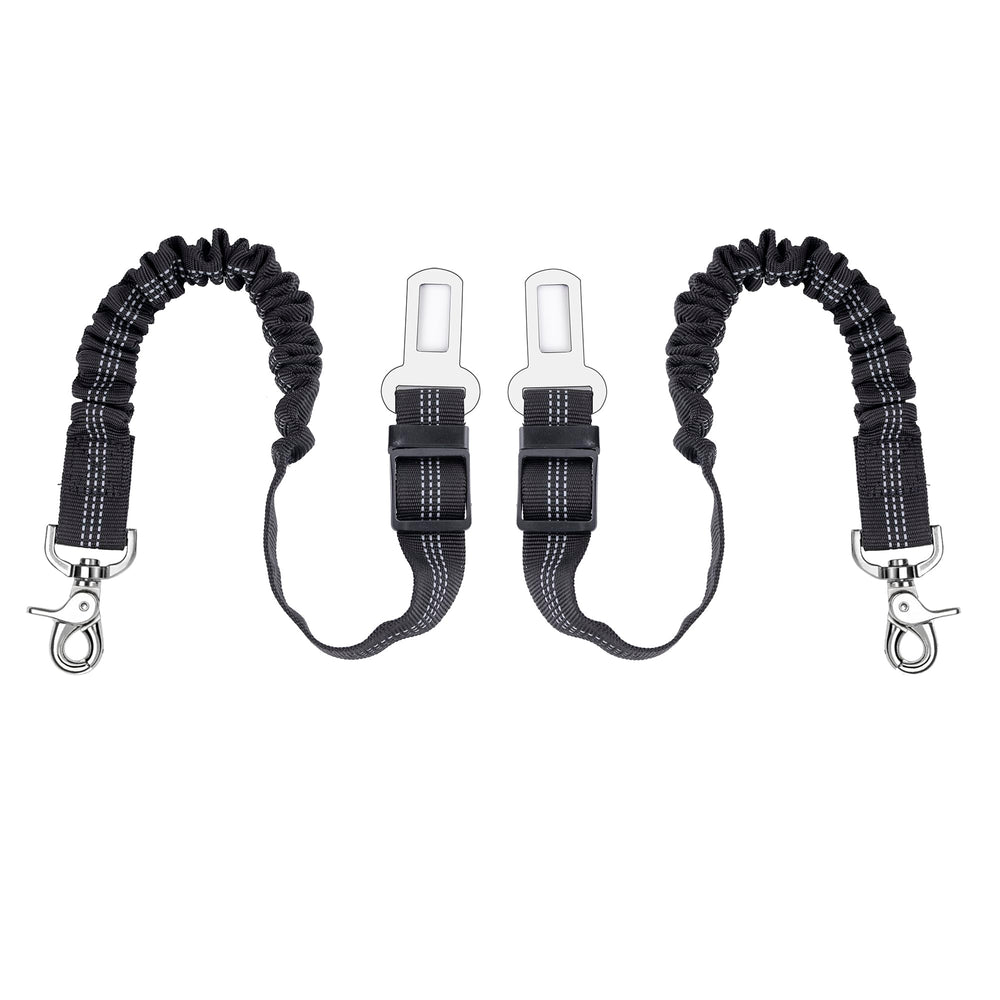 Ortarco dog seat belt 2pcs pack keeps your pup secure on car rides.