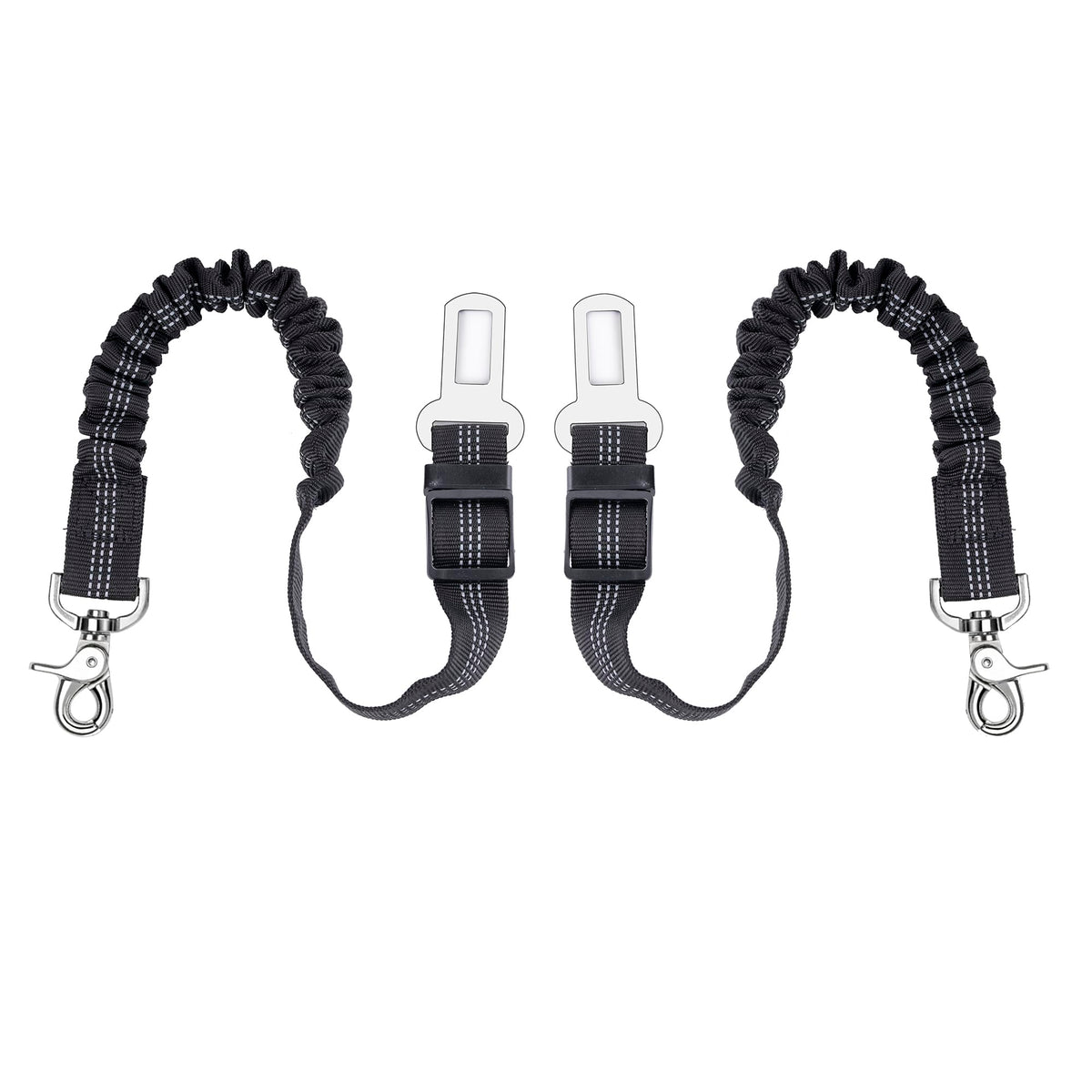 Ortarco dog seat belt 2pcs pack keeps your pup secure on car rides.