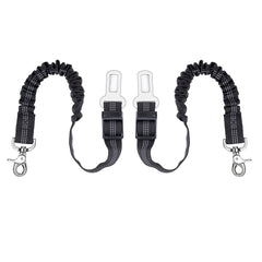 Ortarco dog seat belt 2pcs pack keeps your pup secure on car rides.