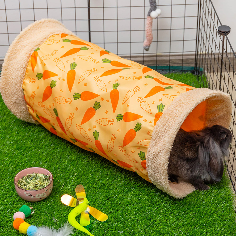ORZECHKO Rabbit Hideout Tunnel durable-claws resistance supports safe exploration