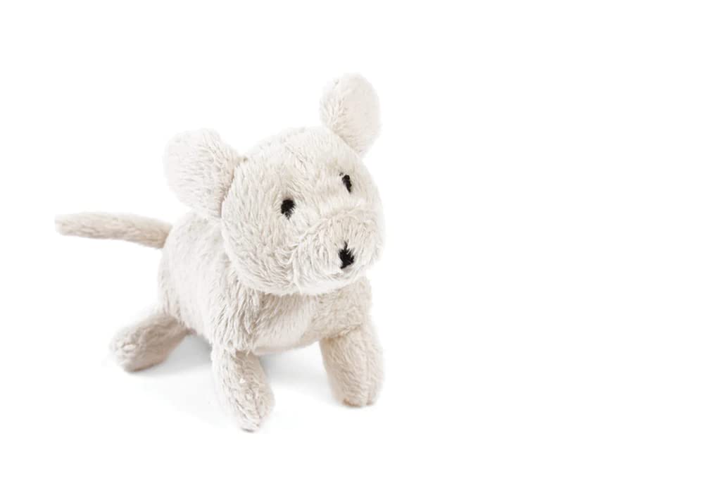 Oscar Newman Chihuahua Pipsqueak Toy beige side view for small dogs with soft plush