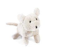 Oscar Newman Chihuahua Pipsqueak Toy beige side view for small dogs with soft plush