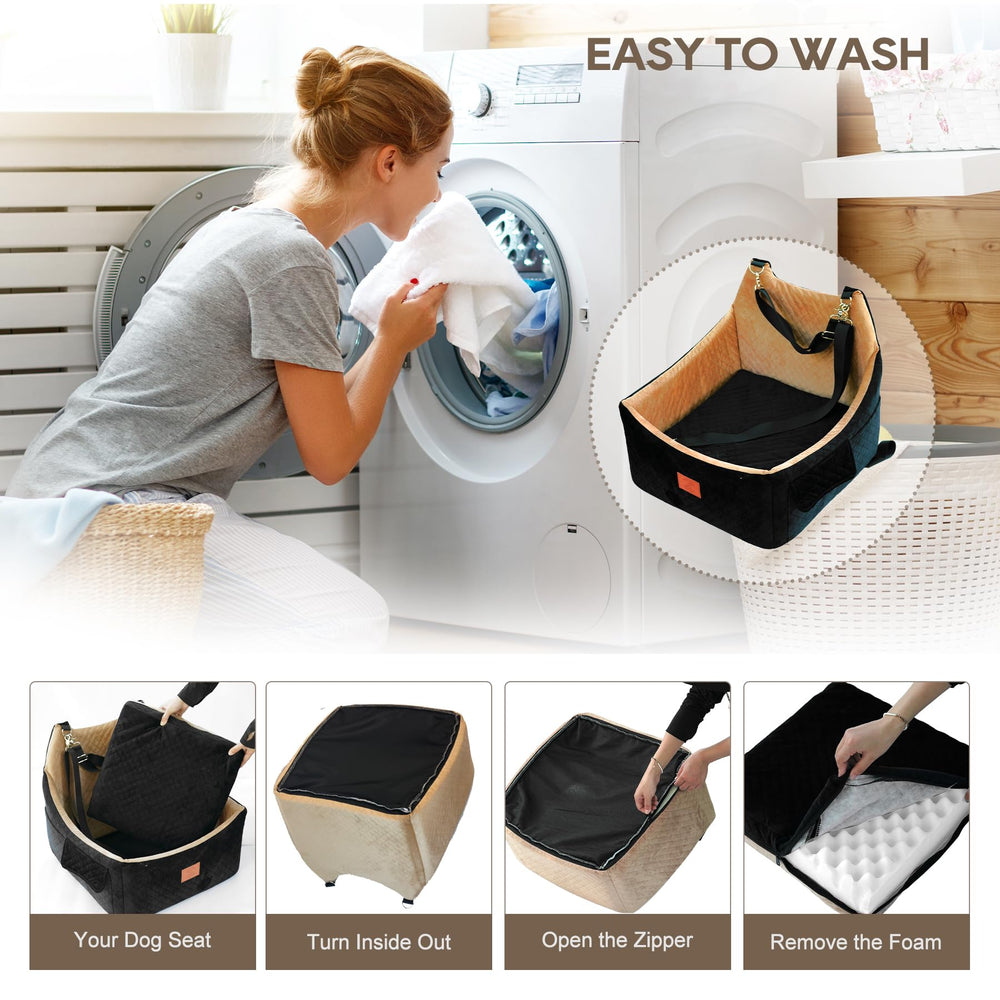OSNBATN removable-washable cover makes cleanup quick and easy