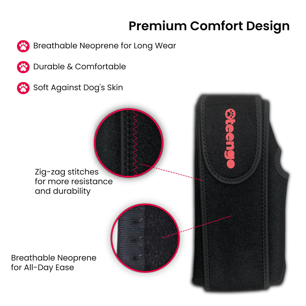Oteengo knee brace shown in post-surgery recovery scenario for gradual rehabilitation.