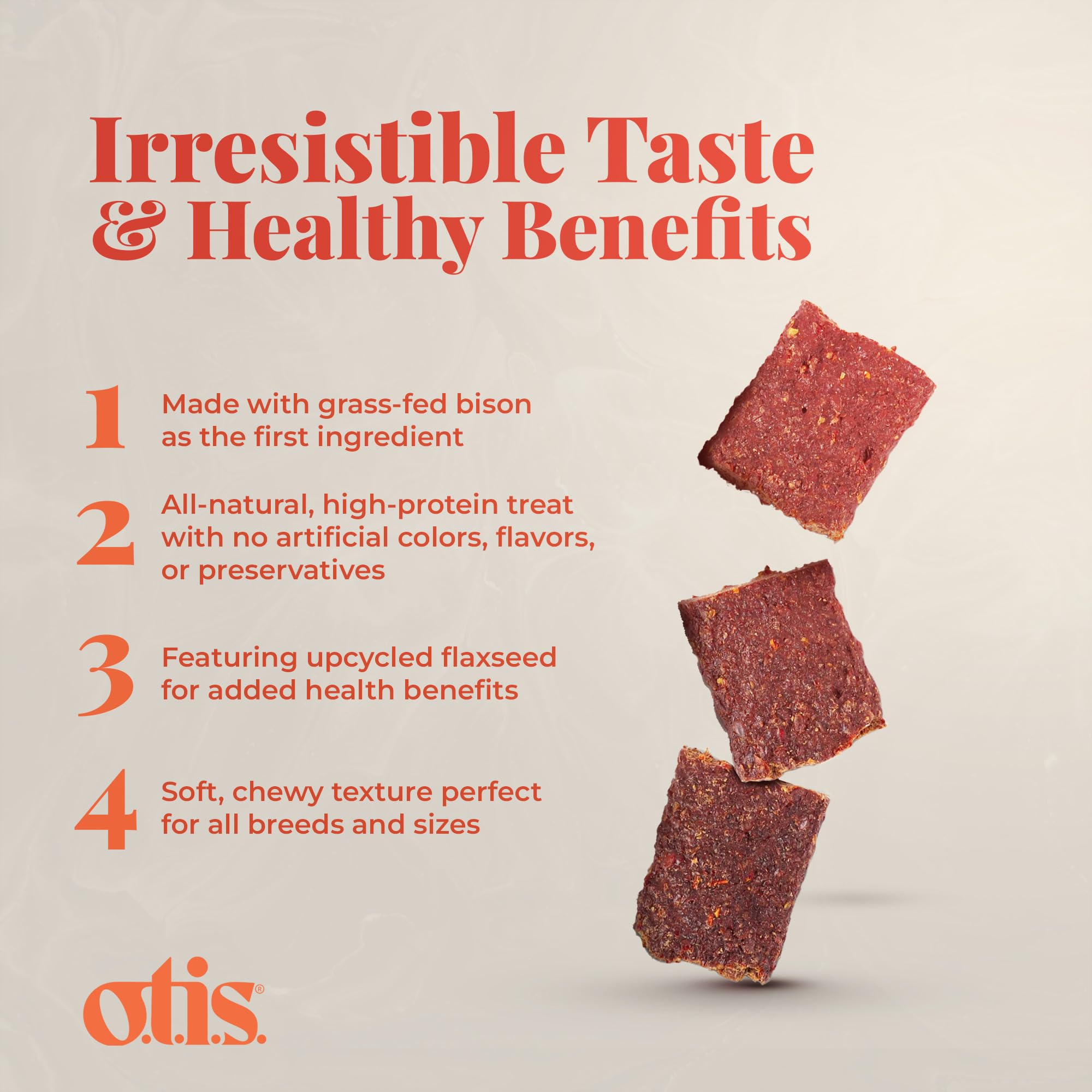 OTIS Wild Things flaxseed image shows digestive-friendly ingredients for dogs