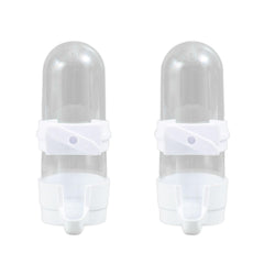 OTKARXUS automatic bird feeder-drinker setup aids tidy, convenient daily feeding.