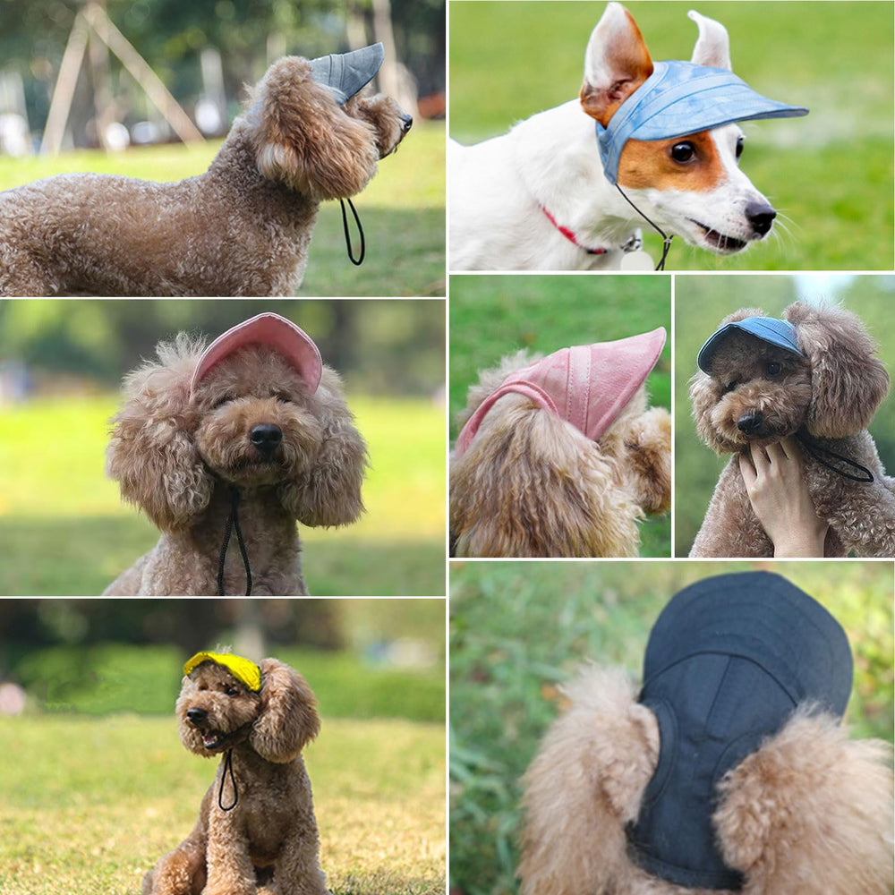 OTKARXUS breathable canvas dog hat for daily wear