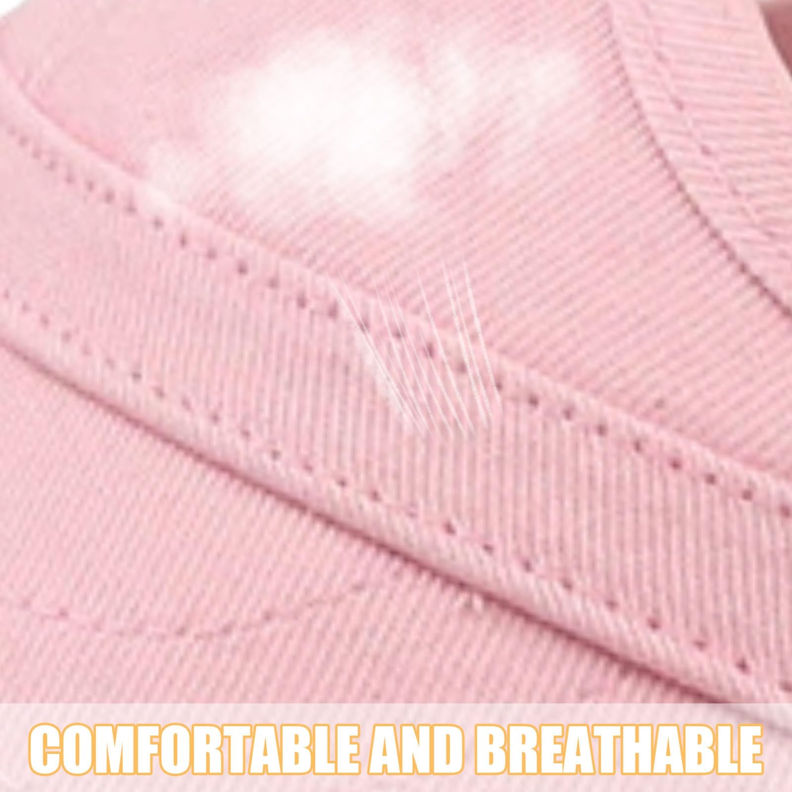 OTKARXUS solid pink dog cap ideal for outdoor days at the beach