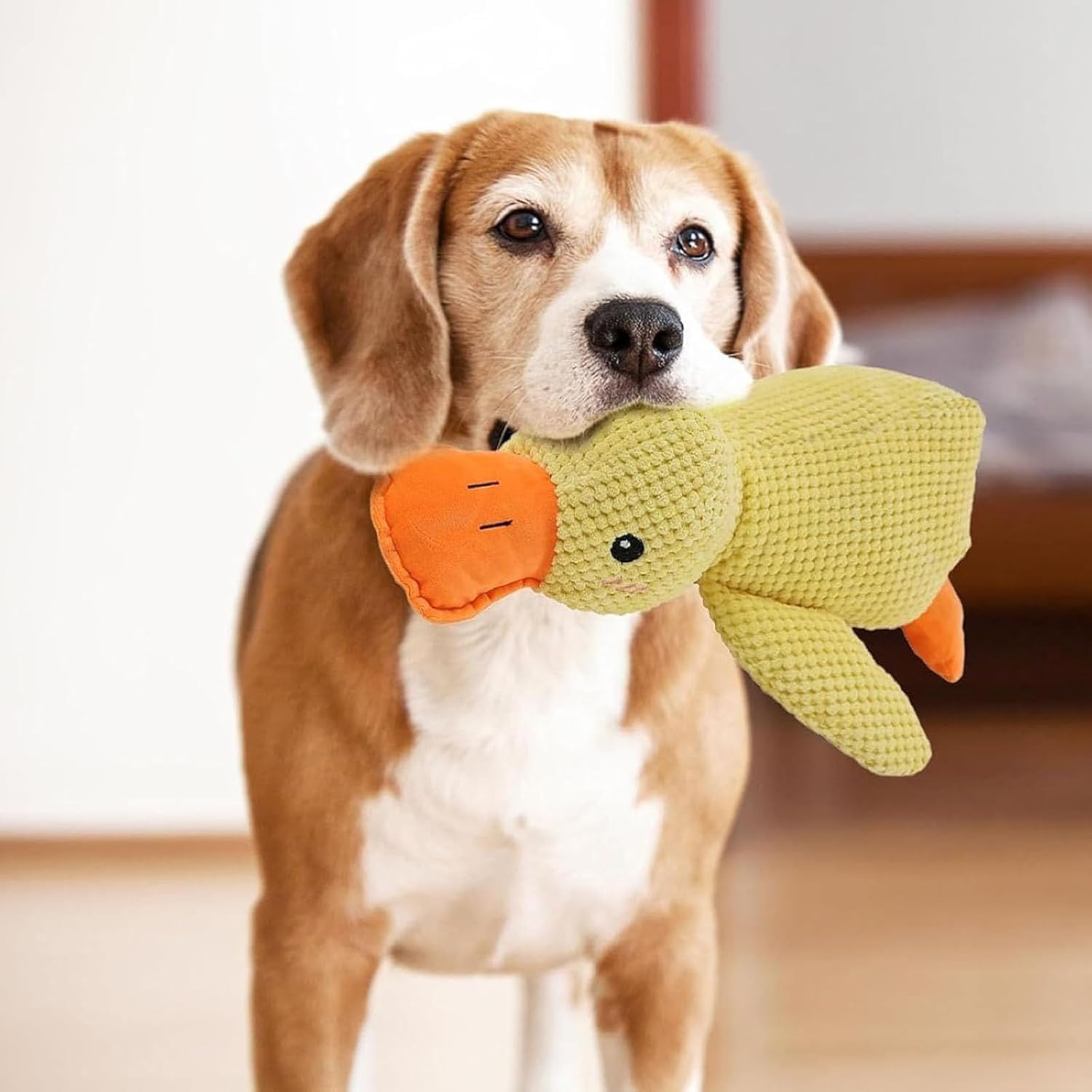 OTXKXBLP Mellow Ducks soft plush calming relief for anxious dogs during cuddles