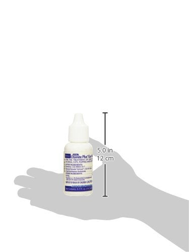 OTOMITE PLUS ear mite treatment application dropper enables easy at-home use.