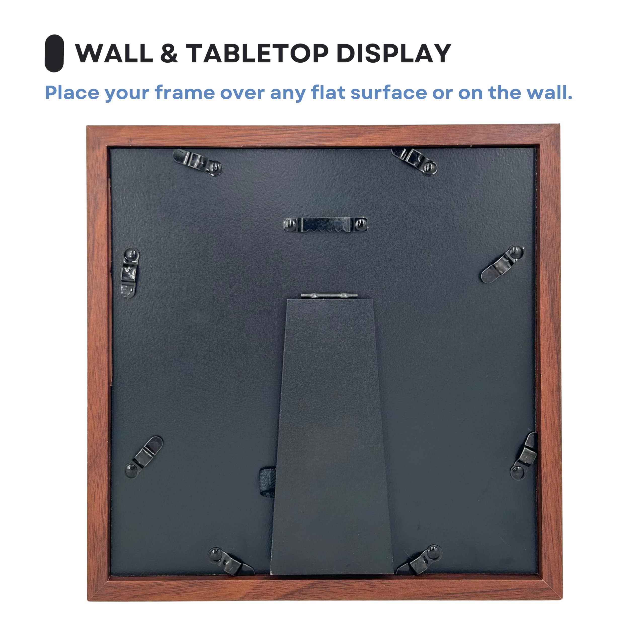 OtterPets 9x9 frame dimensions fit shelves or walls for versatile display.