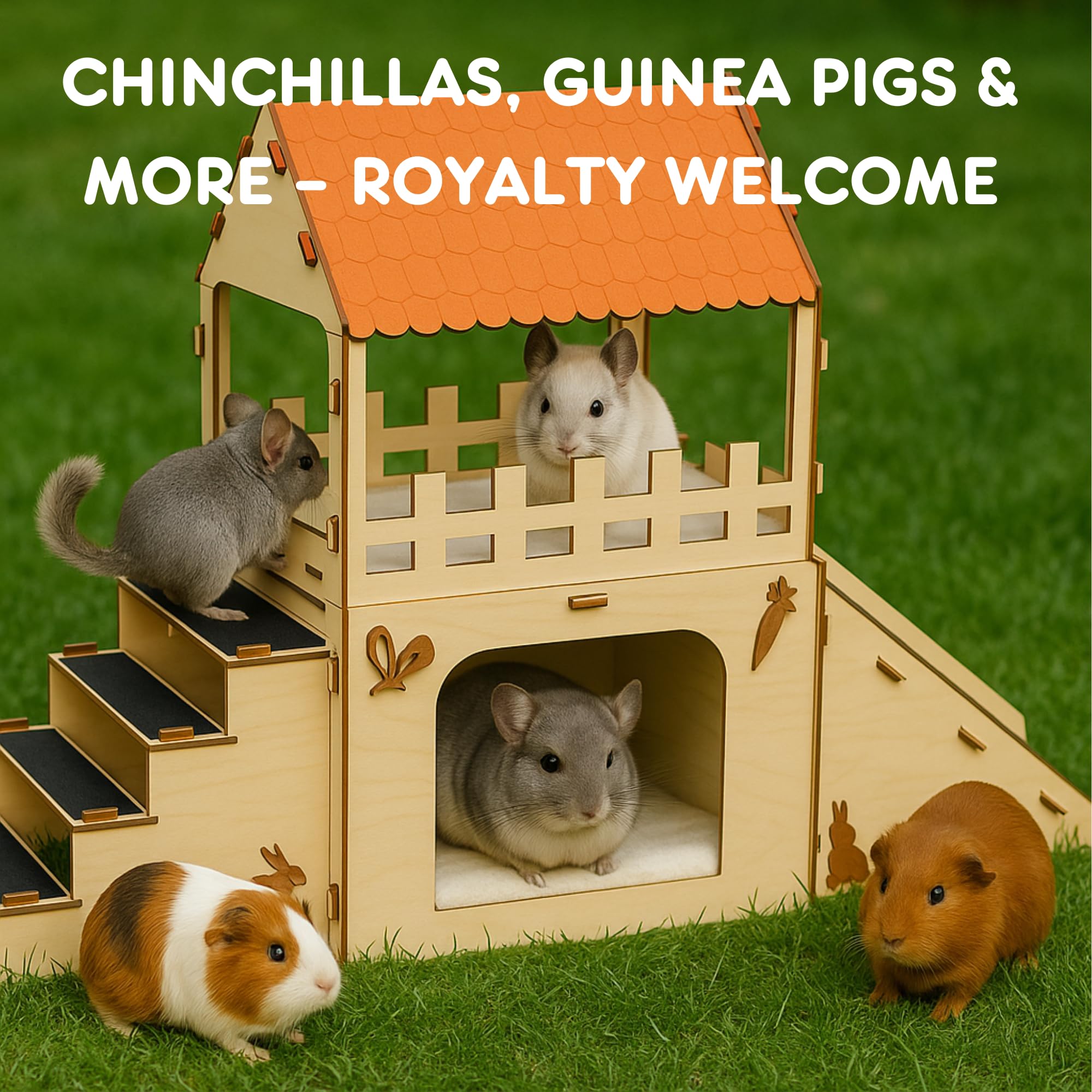 OtterPets pet safe wood joints ensure sturdy long-lasting use
