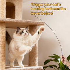 ottmat bug fly refill with lifelike motion for chasing cats