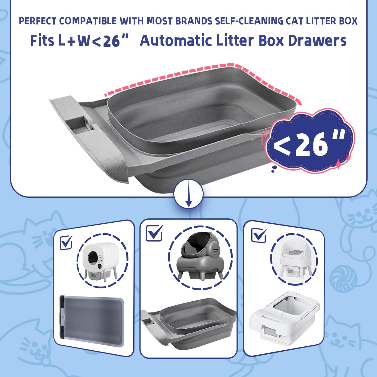 OuhDvgny 3mil heavy-duty liner highlights durability against rips and leaks during disposal.