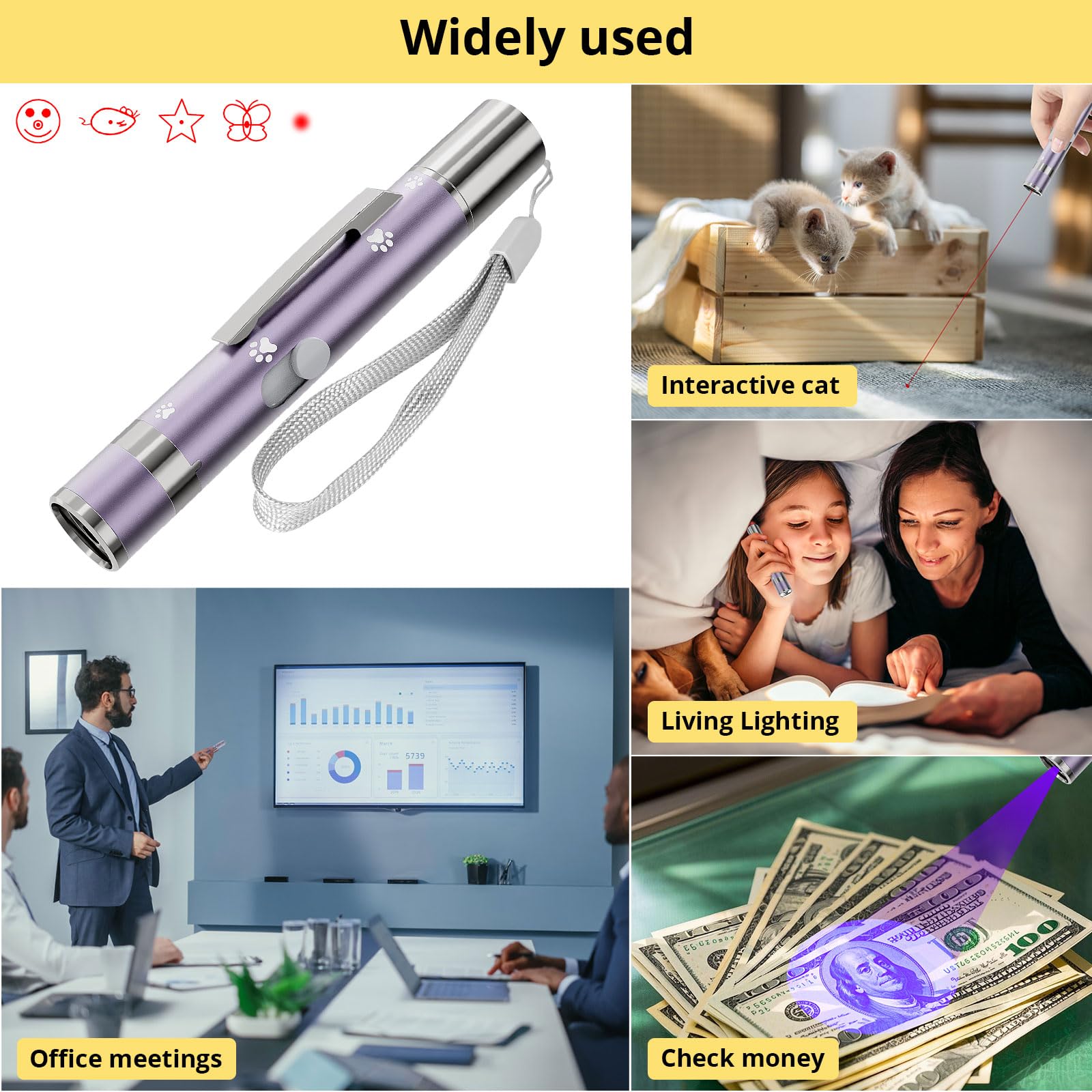 OUMSIS red light pointer presentation beam for classrooms and meetings