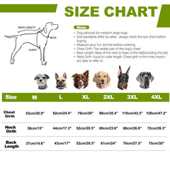 OUOBOB dog raincoat back zipper shown for quick on/off in wet weather.