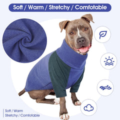 OUOBOB multi-season dog sweater adapts for fall, spring, and winter wear.