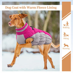 OUOBOB coat includes reflective strips to boost visibility during night walks