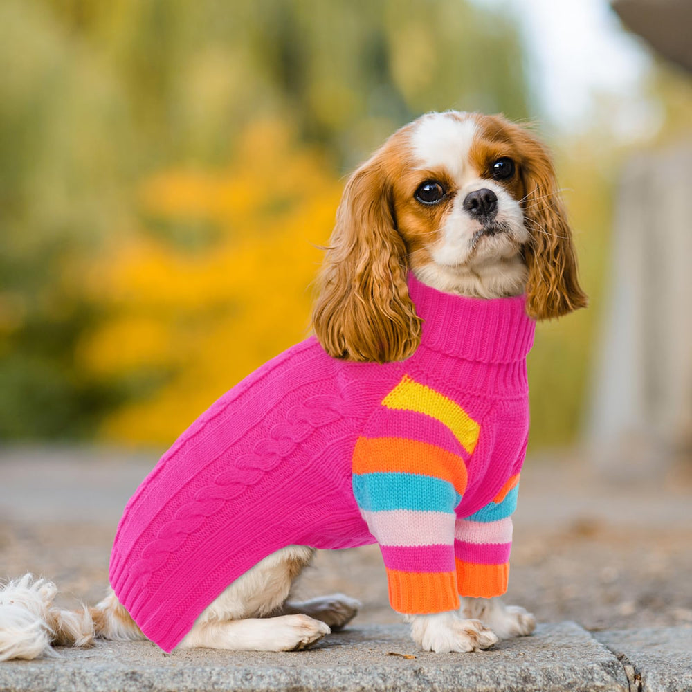 OUOBOB xlarge dog sweater back-chest coverage keeps warmth while front legs stay free